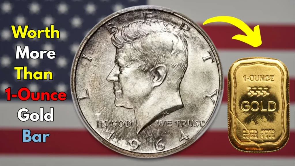 Kennedy Half Dollar Worth More Than Gold Bar