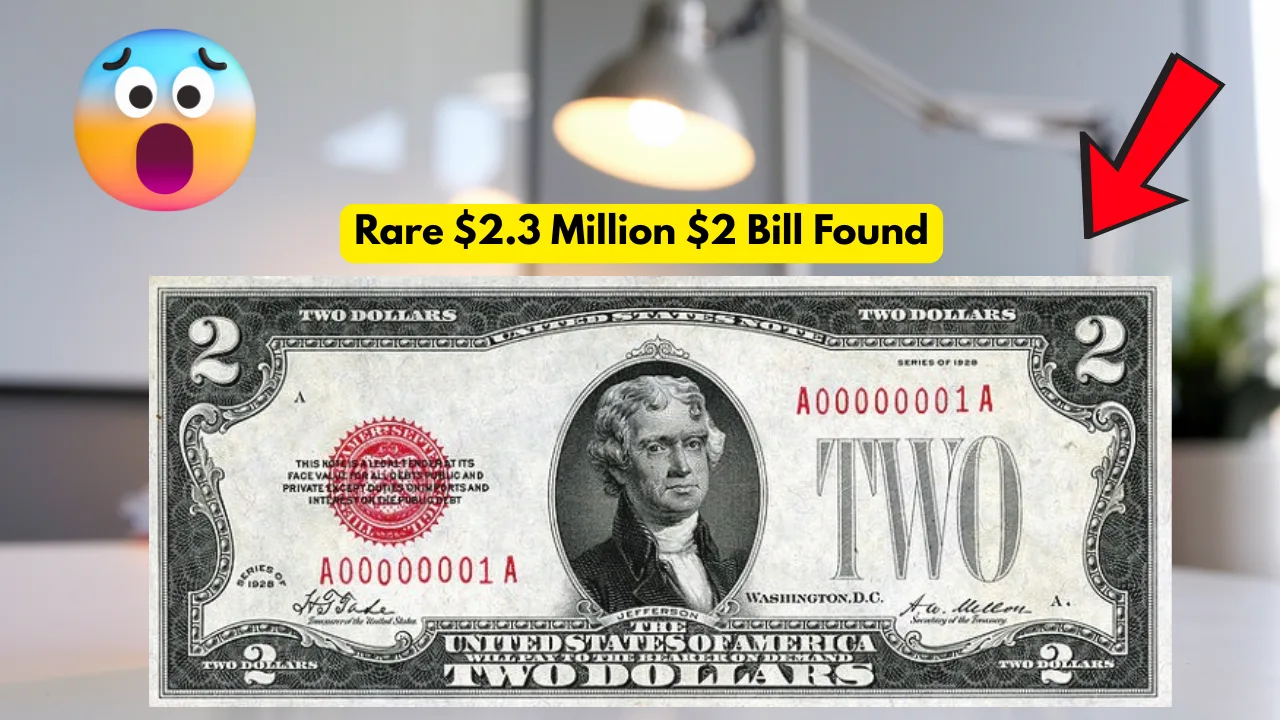 Rare $2.3 Million $2 Bill Found