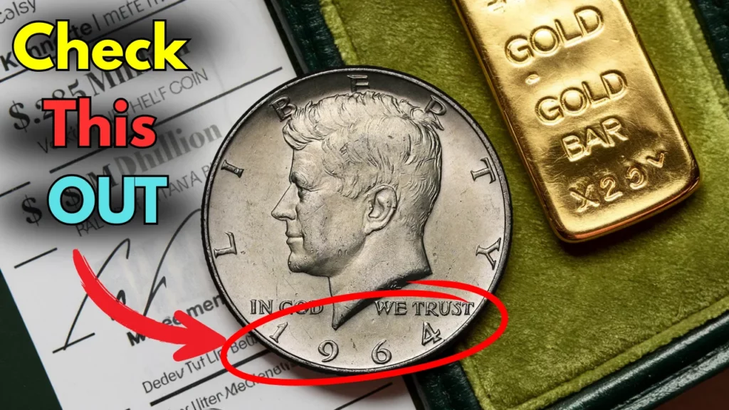 Rare Kenendy half dollar gold bar