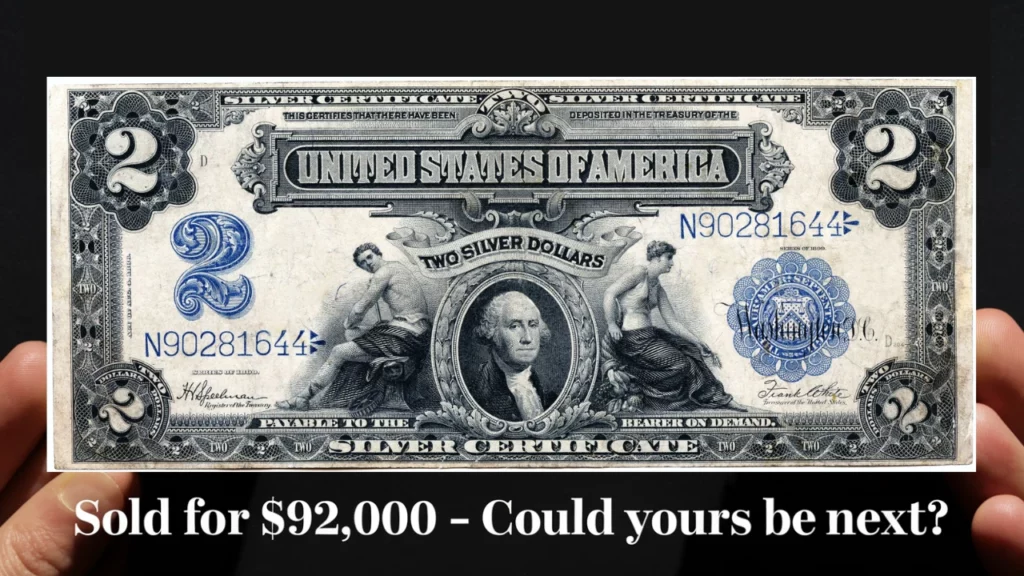 Silver Certificate Sold for